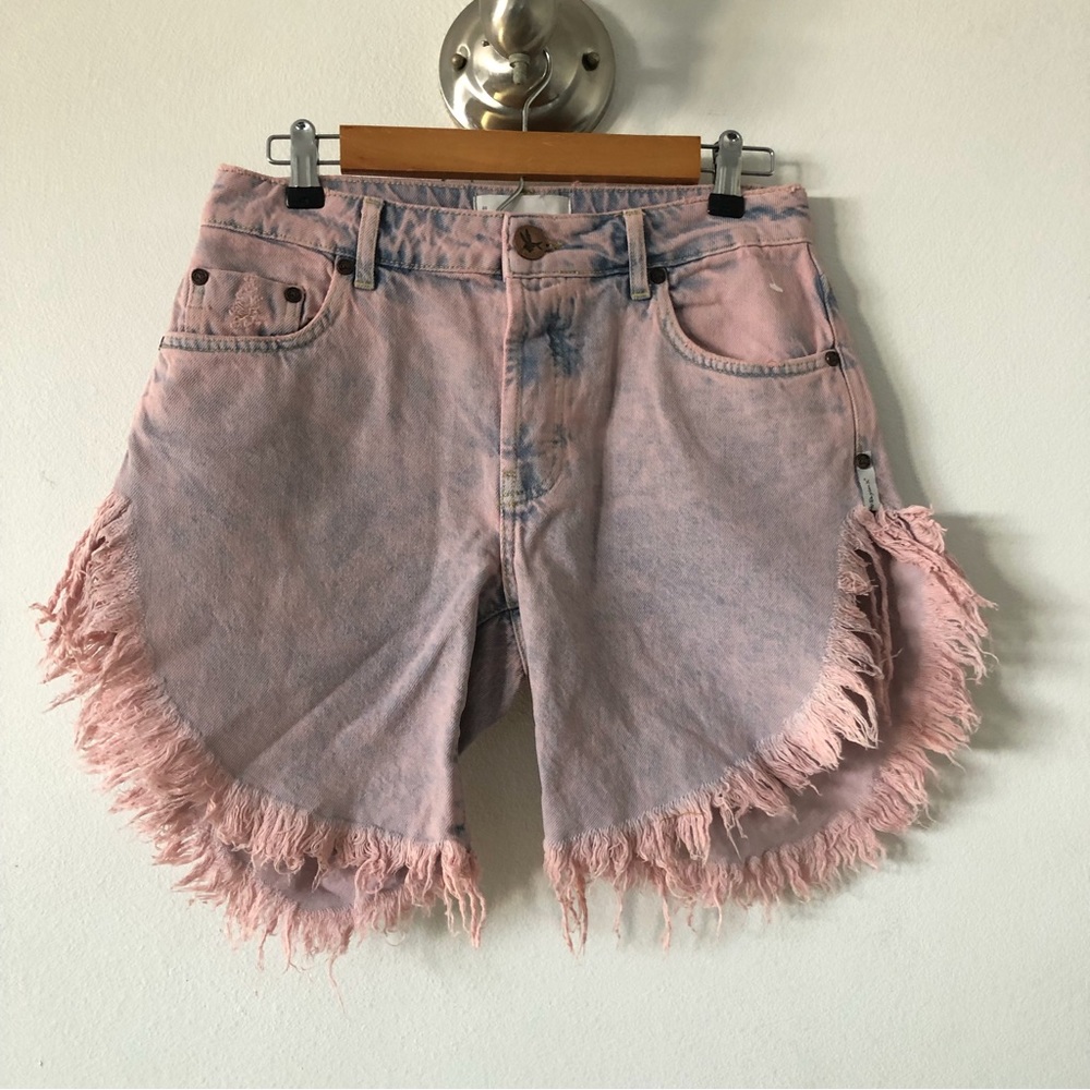 One Teaspoon Powder Pink Cowgirl Sz 25